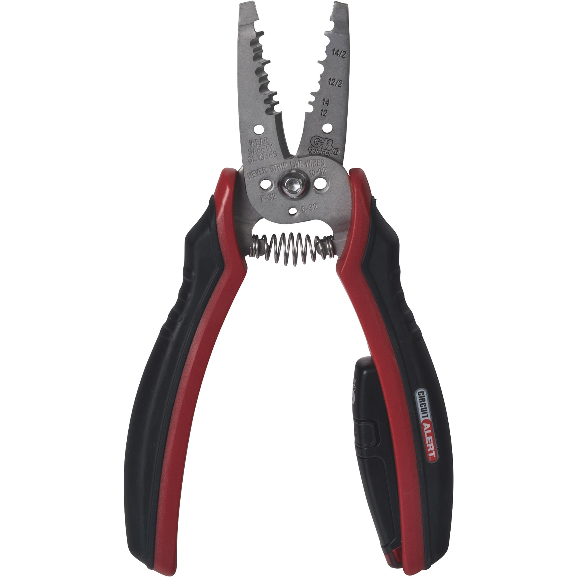 Gardner Bender Circuit Alert Voltage Sensing Wire Stripper, 12/2 and 14/2 Romex, Model# GST-224M